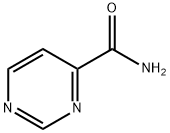 4-ピリミジンカルボアミド 化学構造式