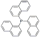 トリナフチルホスフィン 化学構造式