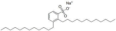 sodium didodecylbenzenesulphonate Struktur