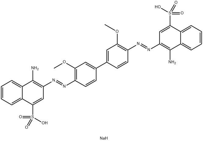 BENZOPURPURIN 10B Structure