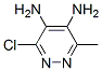 Pyridazine,  4,5-diamino-3-chloro-6-methyl-  (8CI) Structure