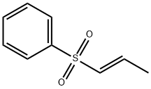 (E)-1-(Phenylsulfonyl)-1-propene Structure