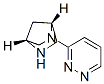 2,5-Diazabicyclo[2.2.1]heptane,2-(3-pyridazinyl)-,(1R,4R)-(9CI) Struktur