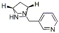 2,5-Diazabicyclo[2.2.1]heptane,2-(3-pyridinylmethyl)-,(1R,4R)-(9CI) 化学構造式