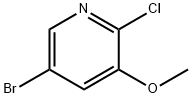 5-BROMO-2-CHLORO-3-METHOXYPYRIDINE Struktur