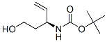 Carbamic acid, [(1S)-1-(2-hydroxyethyl)-2-propenyl]-, 1,1-dimethylethyl ester Structure