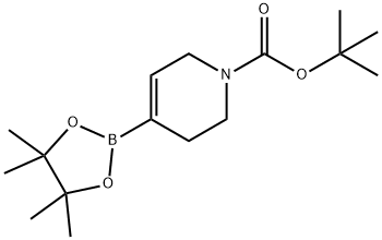 N-Boc-1,2,5,6-tetrahydropyridine-4-boronic acid pinacol ester Struktur