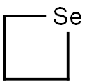 Trimethylene selenide Structure