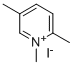 1,2,5-Trimethyl-pyridinium iodide Structure