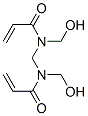 N,N'-methylenebis[N-(hydroxymethyl)acrylamide] Structure