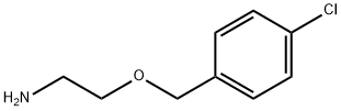 {2-[(4-氯苄基)氧基]乙基}胺盐酸盐 结构式