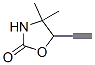 2-Oxazolidinone, 5-ethynyl-4,4-dimethyl- (9CI),287193-04-8,结构式