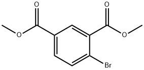Dimethyl 4-bromoisophthalate, 28730-78-1, 结构式