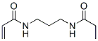 2-Propenamide,  N-[3-[(1-oxopropyl)amino]propyl]-|