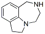 1,2,3,4,6,7-ヘキサヒドロピロロ[3,2,1-jk][1,4]ベンゾジアゼピン 化学構造式