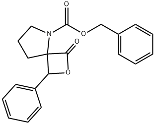 2-Oxa-5-azaspiro[3.4]octane-5-carboxylic acid, 1-oxo-3-phenyl-, phenylMethyl ester Structure