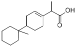 Acide alpha-(methyl-1 cyclohexyl-4 cyclohexen-1 yl) propionique [Frenc h] Struktur