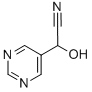 5-Pyrimidineacetonitrile, alpha-hydroxy- (9CI) Structure