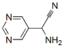 5-Pyrimidineacetonitrile, alpha-amino- (9CI) Structure