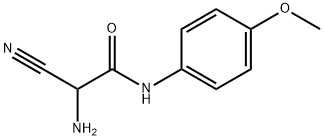 2-아미노-2-시아노-N-(4-메톡시-페닐)-아세트아미드