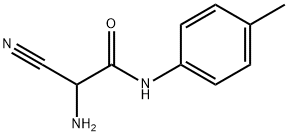 2-amino-2-cyano-n-p-toylyl-acetamide 结构式