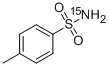 P-TOLUENESULFONAMIDE-15N 化学構造式
