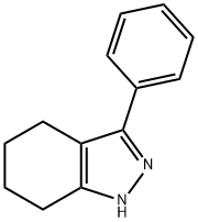 4,5,6,7-tetrahydro-3-phenyl-1H-indazole Structure