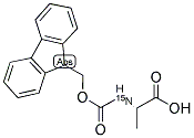 FMOC-ALA-OH-15N,287484-36-0,结构式