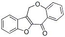 ベンゾフロ[3,2-c][1]ベンゾオキセピン-6(12H)-オン 化学構造式