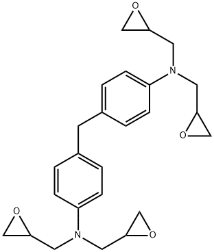 N,N,N',N'-四环氧丙基-4,4'-二氨基二苯甲烷,28768-32-3,结构式