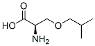 D-Serine, O-(2-methylpropyl)- (9CI) 结构式