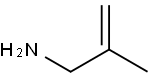 2-甲基烯丙基胺,2878-14-0,结构式