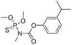 N-(Dimethoxyphosphinothioyl)-N-methylcarbamic acid m-cumenyl ester,28782-60-7,结构式