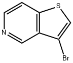 3-Bromothieno[3,2-c]pyridine 结构式