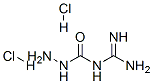 4-amidinosemicarbazide dihydrochloride 结构式