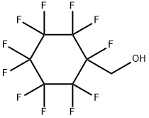 (パーフルオロシクロヘキシル)メタノール 化学構造式