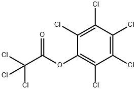 三氯乙酸五氯苯酯[用于肽合成],2879-60-9,结构式