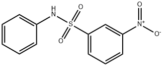 3-ニトロ-N-フェニルベンゼンスルホンアミド 化学構造式