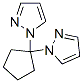 1,1'-cyclopentylidenebis-1H-pyrazole Struktur
