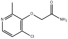 2-[(4-CHLORO-2-METHYL-3-PYRIDYL)OXY]ACETAMIDE,287923-40-4,结构式