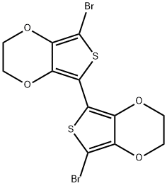 5-BROMO-7-(5-BROMO-2,3-DIHYDROTHIENO[3,4-B][1,4]DIOXIN-7-YL)-2,3-DIHYDROTHIENO[3,4-B][1,4]DIOXINE|5,5'-DIBROMO-2,2'-BIS[(3,4-ETHYLENEDIOXY)THIOPHENE