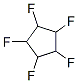 Cyclopentane, 1,2,3,4,5-pentafluoro- (9CI) 结构式