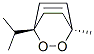 2,3-Dioxabicyclo[2.2.2]oct-5-ene,1-methyl-4-(1-methylethyl)-,(1S,4R)-(9CI) 化学構造式
