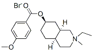 28798-16-5 [(4aR,7R,8aR)-2-ethyl-2-methyl-3,4,4a,5,6,7,8,8a-octahydro-1H-isoquinolin-7-yl] 4-methoxybenzoate bromide