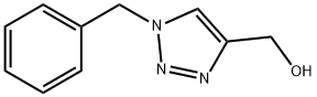 (1-ベンジル-1H-1,2,3-トリアゾール-4-イル)メタノール 化学構造式