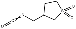 tetrahydro-3-(isocyanatomethyl)Thiophene 1,1-dioxide Structure