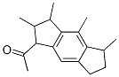 1-(1,2,3,5,6,7-hexahydrotetramethyl-s-indacenyl)ethanone,28805-35-8,结构式