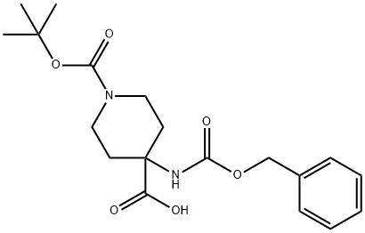 288154-16-5 4-[(ベンジルオキシカルボニル)アミノ]ピペリジン-1,4-ジカルボン酸1-tert-ブチル