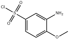 3-amino-4-methoxybenzene-1-sulfonyl chloride Struktur