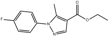 ETHYL 1-(4-FLUOROPHENYL)-5-METHYL-1H-PYRAZOLE-4-CARBOXYLATE